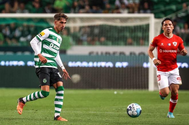 José Marsà, jugador que sonó para el Deportivo, con el Sporting CP (Foto: The Player Managment)