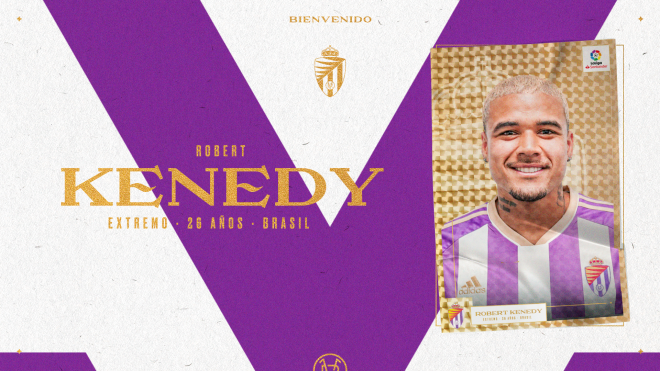Kenedy, nuevo jugador del Real Valladolid.