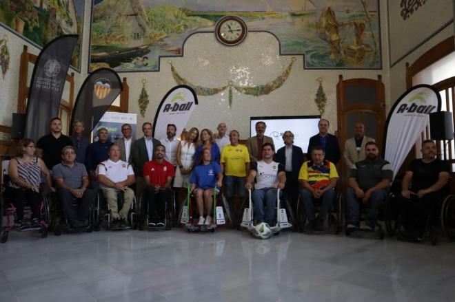 Nace el I Trofeo Ciudad de València de Fútbol en Silla de Ruedas con el equipo de la Asociación