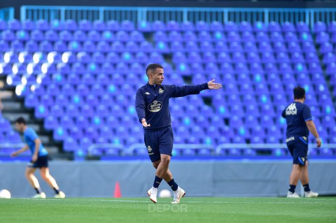 Borja Jiménez, entrenador del Deportivo (Foto: RCD)