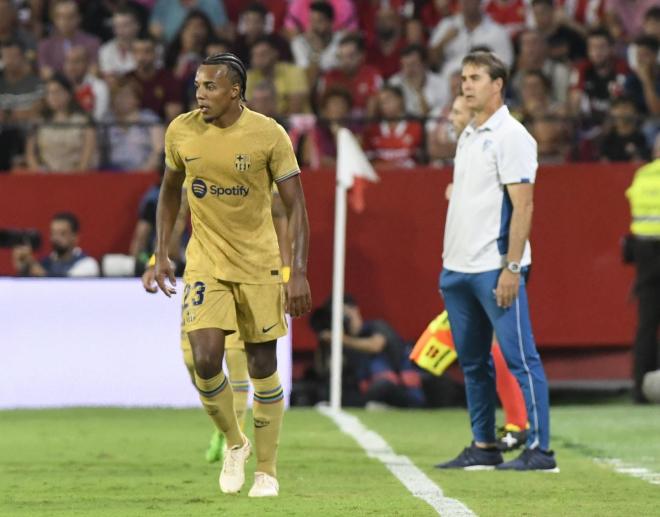 Koundé en el Sevilla-Barça (Foto: Kiko Hurtado)