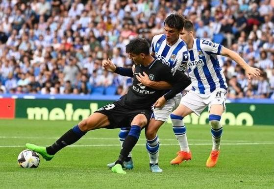 El penalti de Le Normand a Morata.