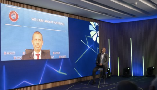 Aleksander Ceferin, presidente de la UEFA (Foto: RFEF).