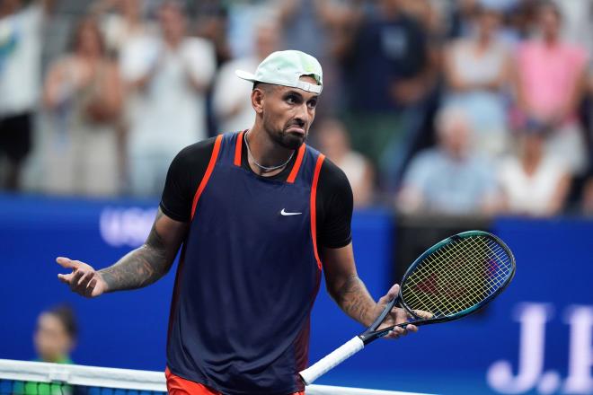 Nick Kyrgios, durante el US Open 2022 (Foto: Cordon Press).