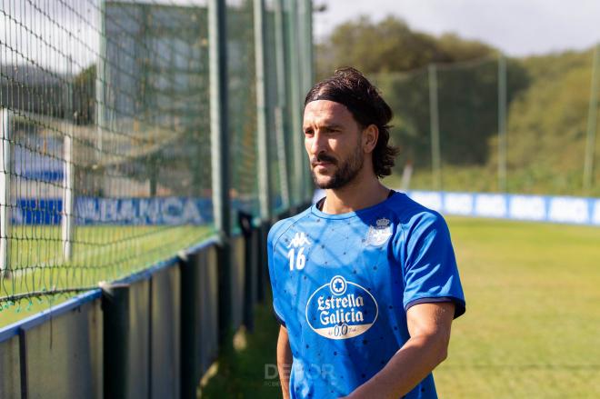 Pablo Martínez ya entrena con el Deportivo (Foto: rCD)