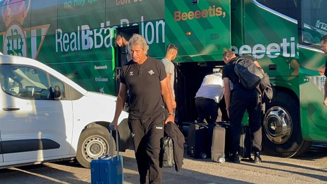 Manuel Pellegrini, entrenador del Betis.