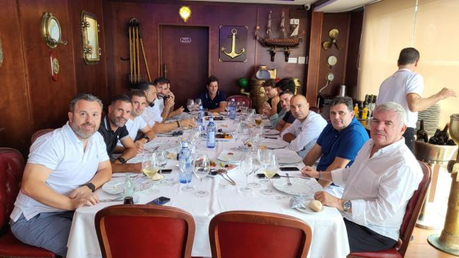 Imagen de la comida del club  (Foto: Cádiz CF).