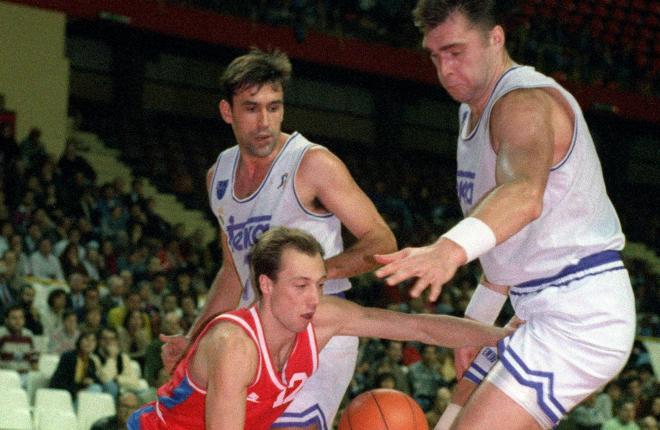 Sabonis fue pieza clave en varios Eurobasket para la URSS. Fuente: EFE