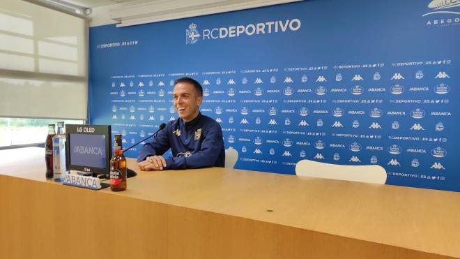 Borja Jiménez, entrenador del Deportivo (Foto: RCD)