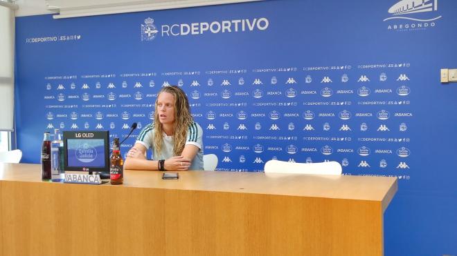 Irene Ferreras, entrenadora del Deportivo (Foto: RCD)