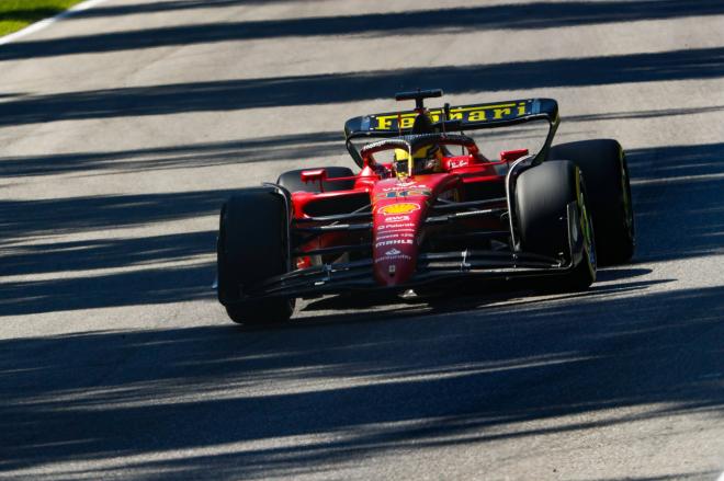 Charles Leclerc, en el Gran Premio de Italia (Foto: Cordon Press).
