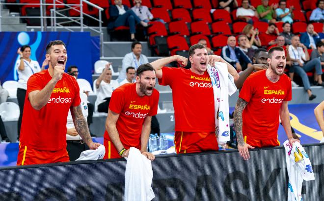 España ha cedido una sola derrota en la primera fase del Eurobasket (Foto: FEB).