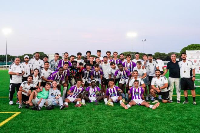 El Promesas, campeón del Trofeo Diputación 2022 (Foto: Real Valladolid).
