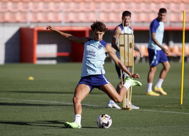 Joao Félix, en una sesión del Atlético de Madrid (Foto: ATM).