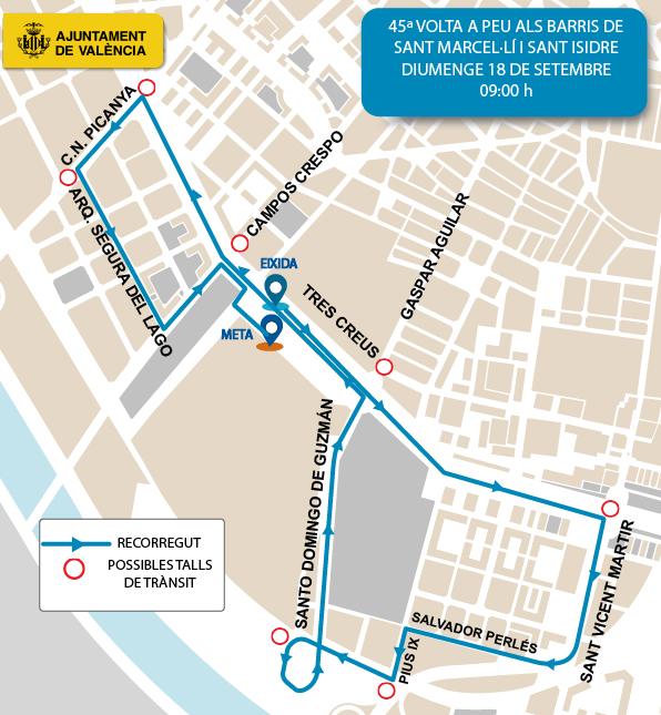 Vuelve la Volta a Peu de Sant Marcel·lí y Sant Isidre este domingo