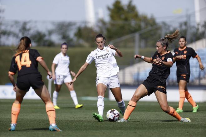 Buena imagen del VCF Femenino pese a la derrota contra el Real Madrid (2-0)