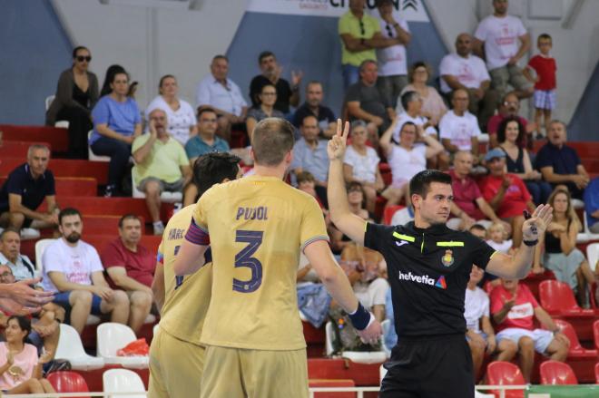 El Balonmano Sagunto pide perdón a los árbitros por la retransmisión del partido