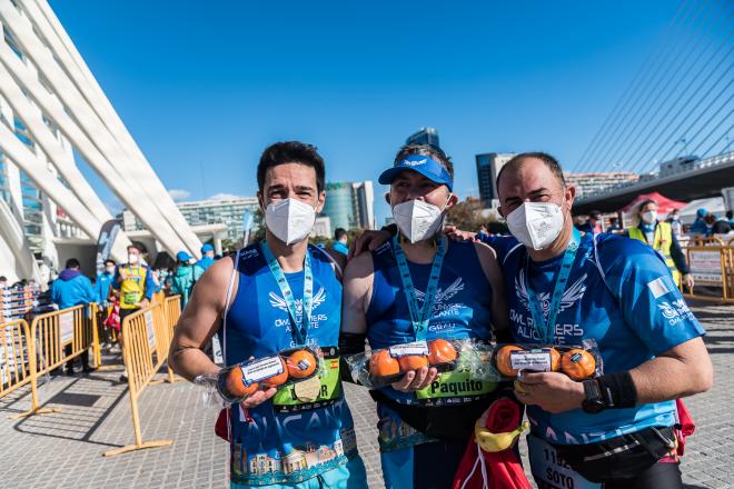 Kakis para todos los que acaben la Maratón de Valencia