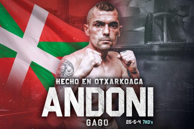 A sus 37 años Andoni 'El Machito' Gago, el guerrero de Otxarkoaga, pelea de nuevo en Bilbao.