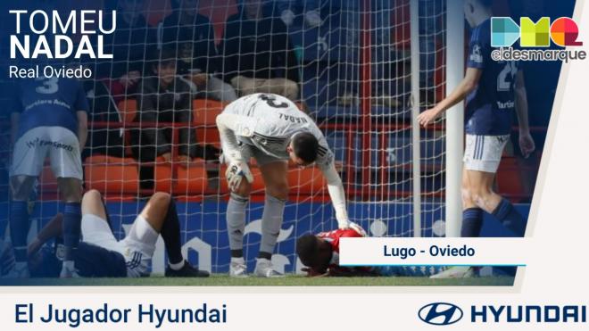 Tomeu Nadal, Jugador Hyundai del Lugo-Real Oviedo.