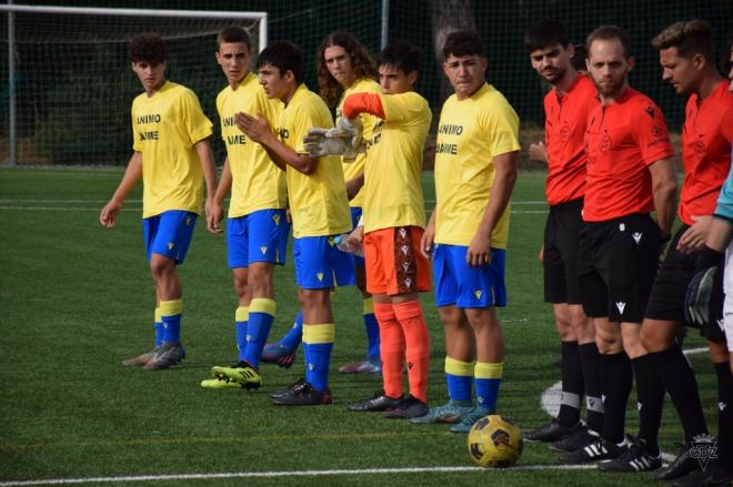 Imagen de jugadores del Balón juvenil (Foto: Cádiz CF).