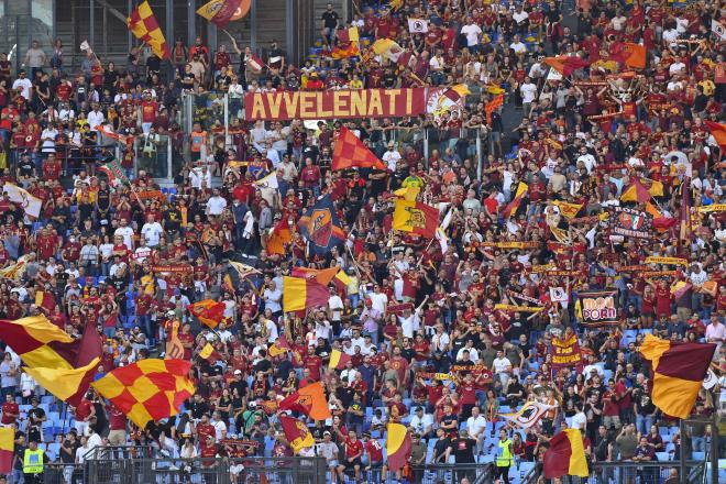 Afición de la Roma (Foto: Cordon Press).