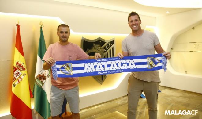 Juanma y Calatayud, nuevos entrenadores del Málaga Femenino (Foto: MCF).