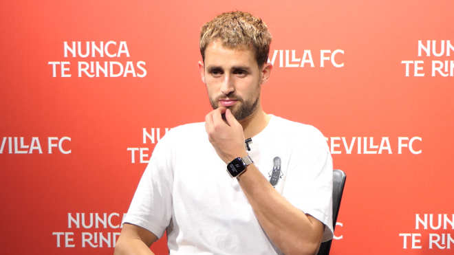 Entrevista a Adnan Januzaj, jugador del Sevilla FC, en ElDesmarque