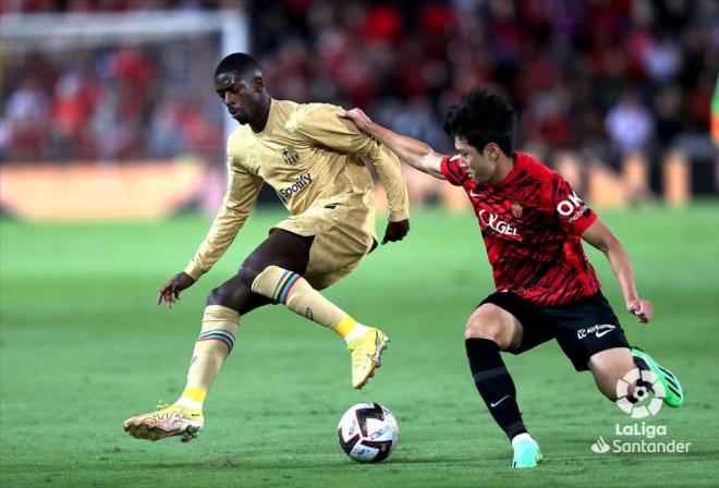 Dembélé, en el Mallorca-Barcelona (Foto: LaLiga).