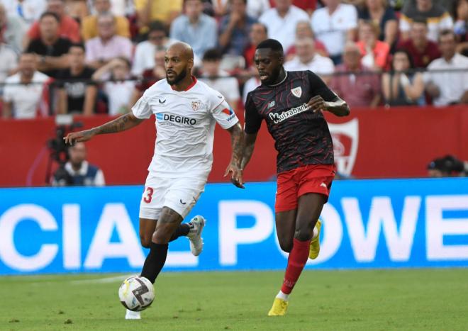 Marcao, ante el Athletic (Foto: Kiko Hurtado).