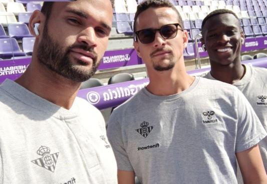 Willian José, Luiz Felipe y Luiz Henrique.