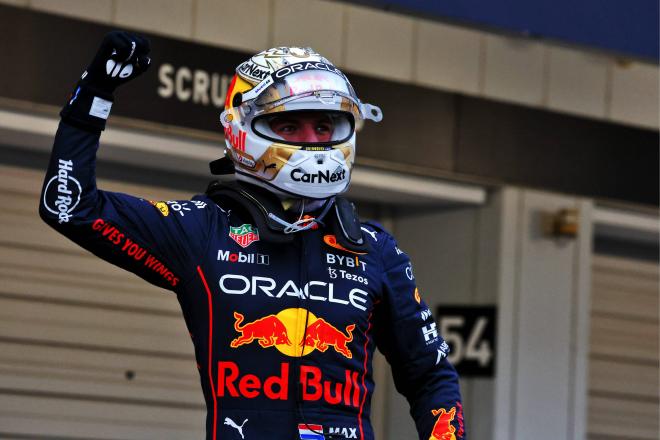 Max Verstappen celebra su victoria en el GP de Japón de Fórmula 1 (Foto: Cordon Press).