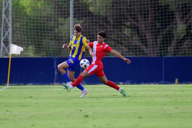 Imagen del Cádiz B-Sevilla Atco (Foto: SFC).