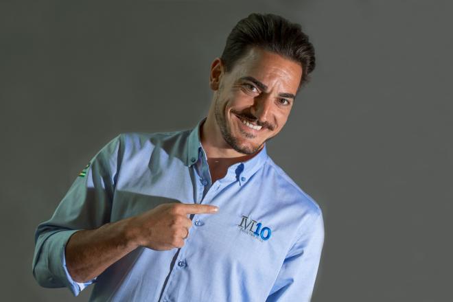 Damián Quintero, uno de los premiados.