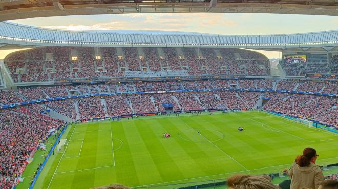 Estadio Metropolitano del Atlético de Madrid.