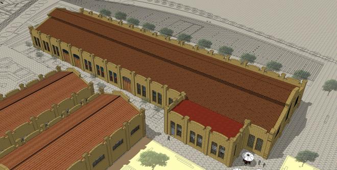 El Parque Central tendrá un gran centro deportivo en la Nave 1 de València