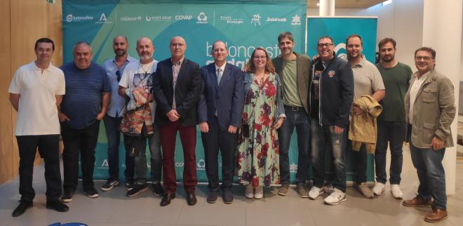 EBG, en la Gala de la Federación Andaluza de Baloncesto 2022.