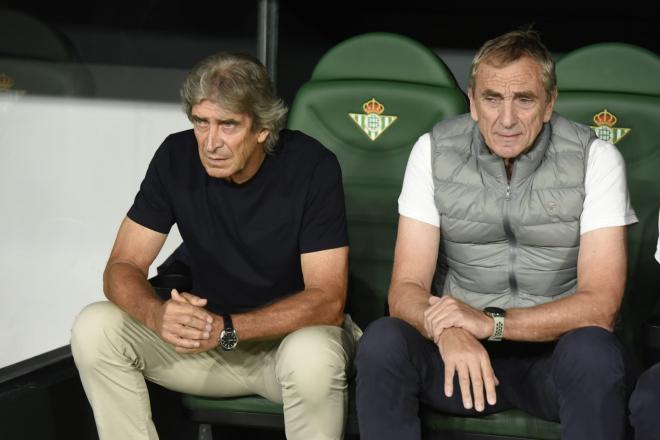 Pellegrini, en el Betis-Almería (Foto: Kiko Hurtado).