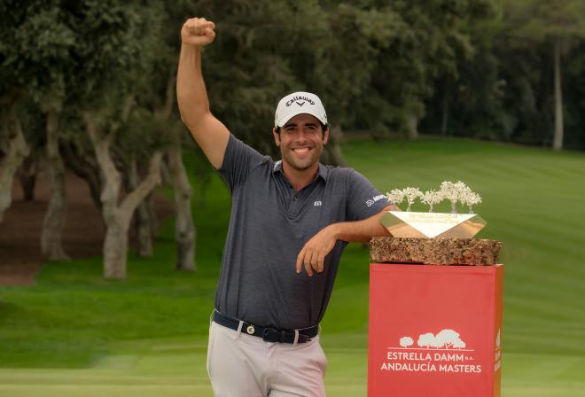 Adrián Otaegui, victoria de récord en el Estrella Damm N.A. Andalucía Masters