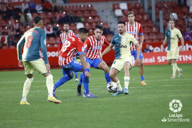 Lance del Sporting - Eibar (Foto: LaLiga).