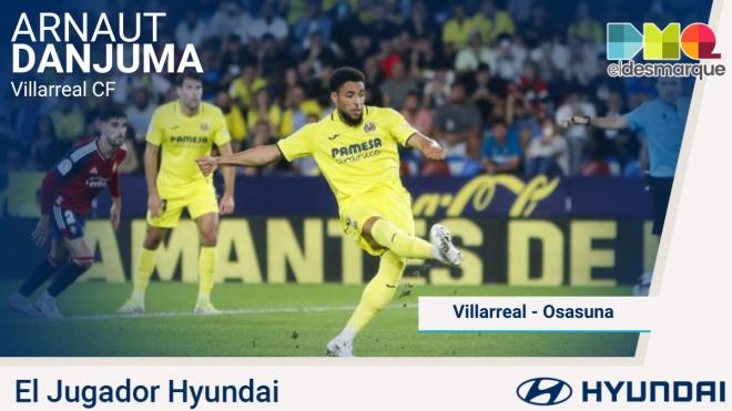 Danjuma, Hyundai del Villarreal-Osasuna.