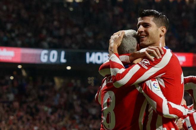 Álvaro Morata y Griezmann amenazan al Betis (Foto: Cordon Press).