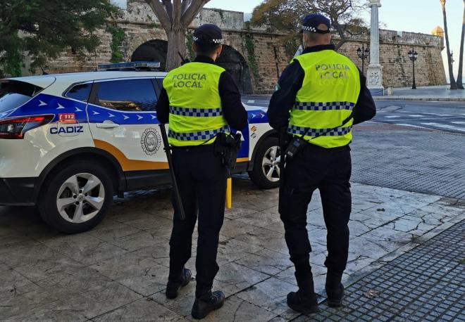 Policía Local de Cádiz (Foto: Policía Local de Cádiz).