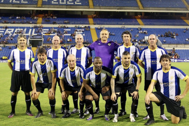 Hércules, un once de veteranos en el partido del Centenario