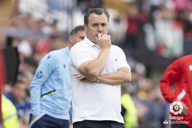 Sergio, durante el Rayo-Cádiz (Foto: LaLiga).