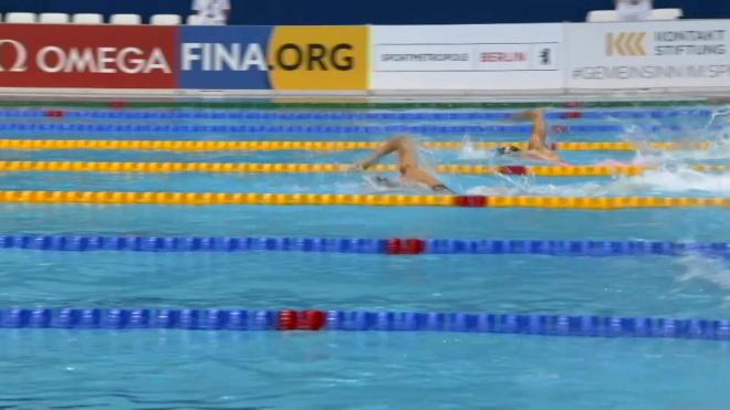 Buena actuación de la natación valenciana en la Copa del Mundo