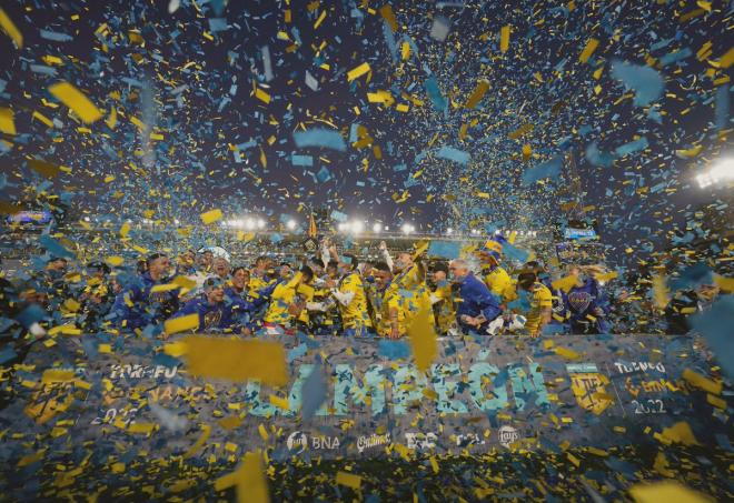 Boca Juniors celebra su campeonato de liga en Argentina (Foto: Boca Juniors)