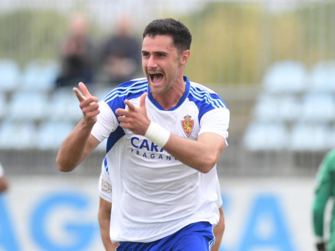 Guillem Naranjo con el Deportivo Aragón (Foto: Tino Gil/RZ).