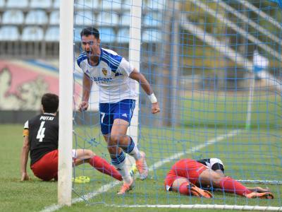 Guillem Naranjo con el Deportivo Aragón (Foto: Tino Gil/RZ).