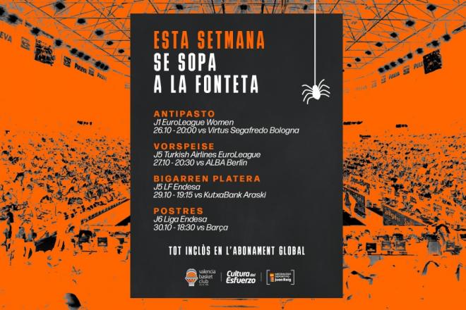 Menú de cuatro partidos en una semana repleta de baloncesto en la Fonteta